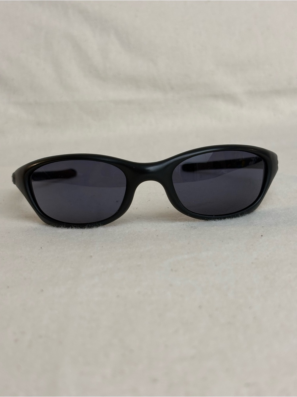 Oakley Fives 2.0 Sunglasses Matte Black frames Gray Lenses Y2K original bag